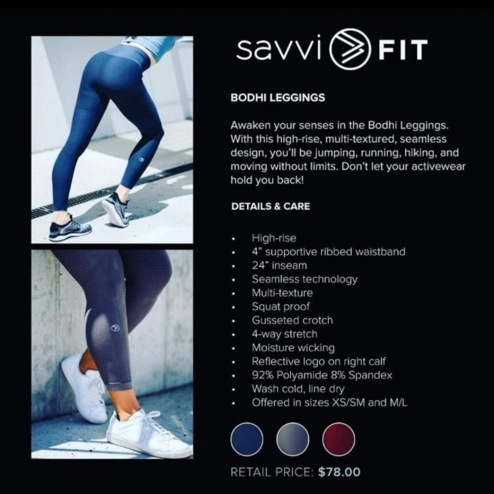 SAVVI Bodhi Leggings S